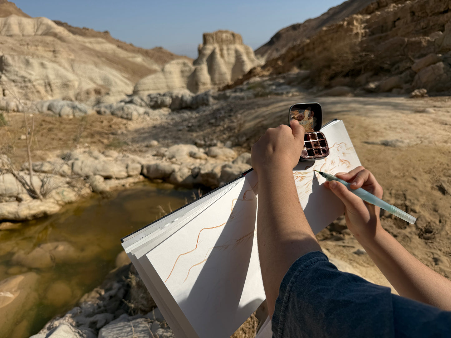 אבן גיר, EIN GEDI