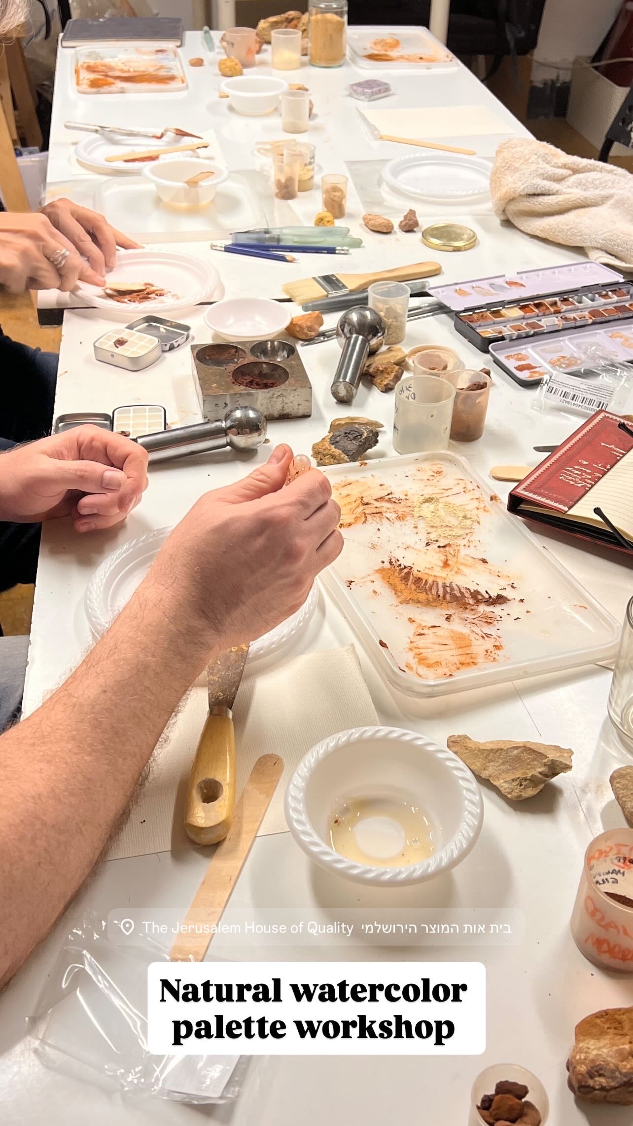 WATERCOLOR PALETTE WORKSHOP