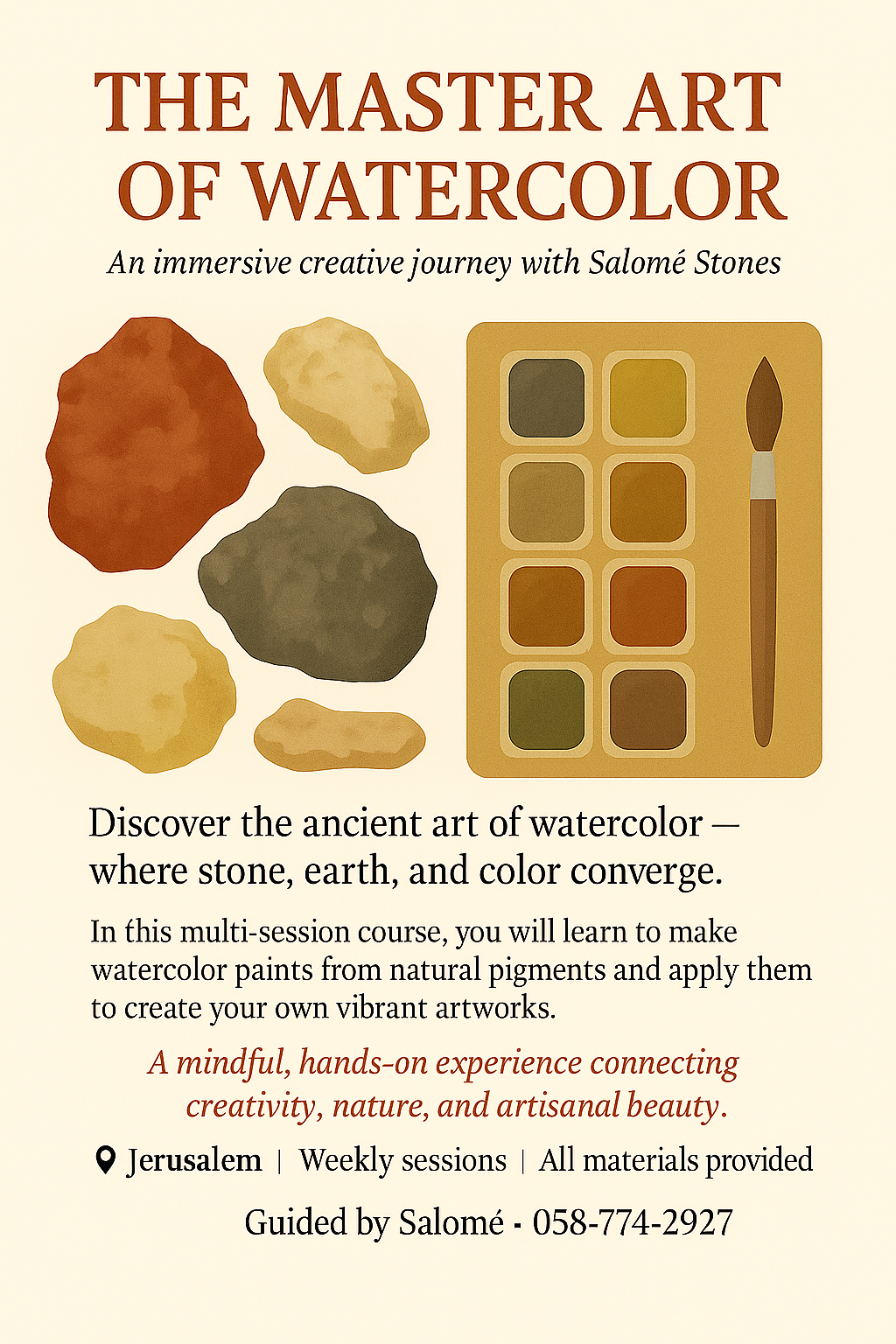 WATERCOLOR PALETTE WORKSHOP