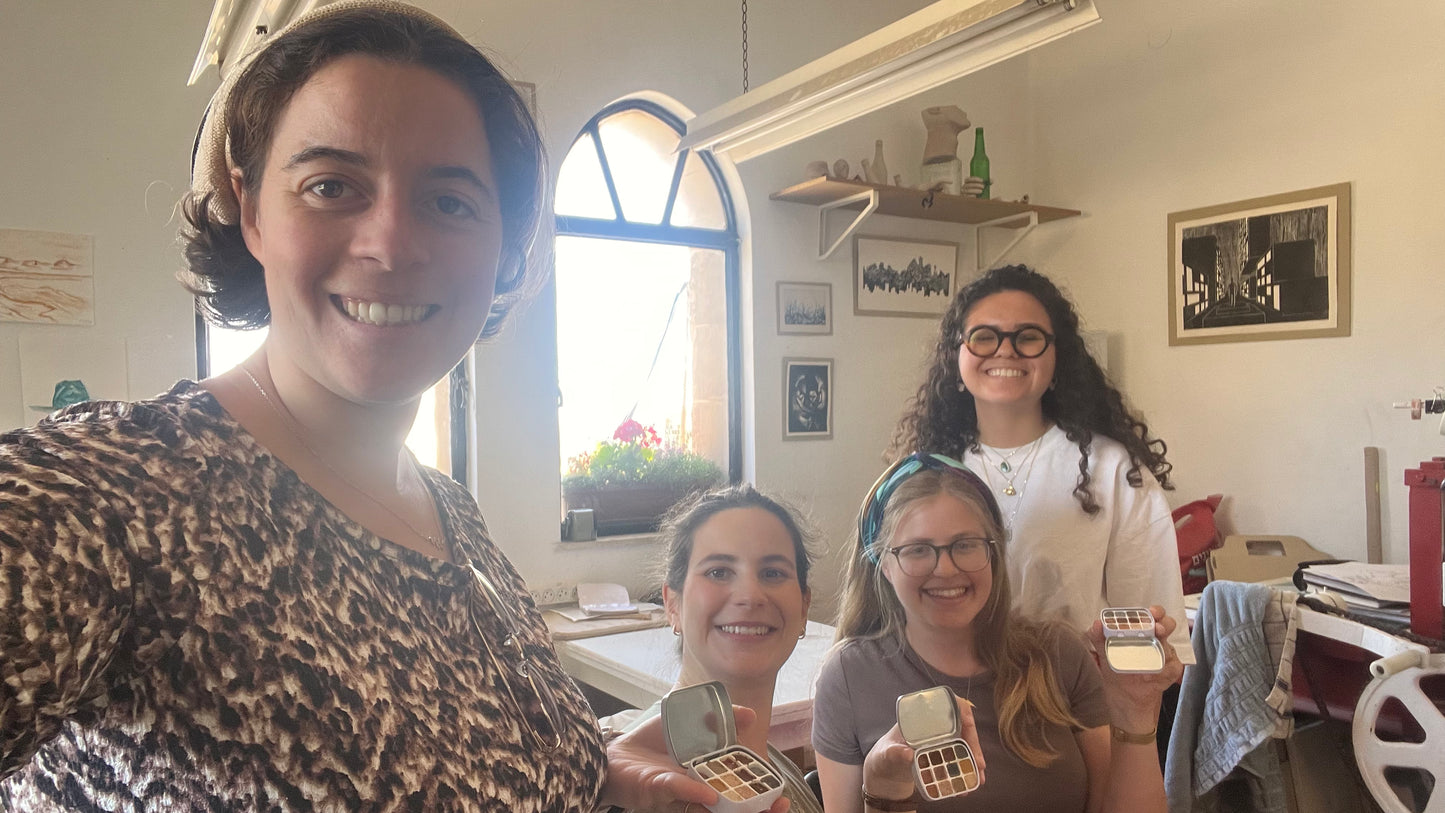 HOLY LAND WATERCOLOR PALETTE WORKSHOP